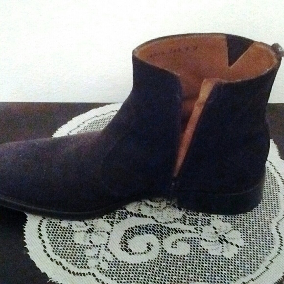 Florsheim Suede Dress Boots - Picture 2 of 8